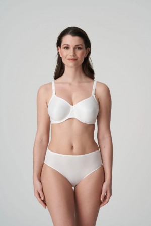 Beige Prima Donna Satin Bras | 6124-CGNUB