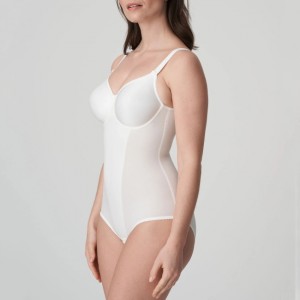 Beige Prima Donna Satin Shapewear | 0745-ONCMY