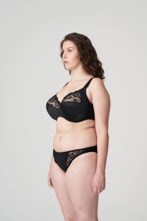 Black Prima Donna Deauville Bras | 2469-YQBKR