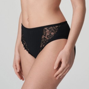 Black Prima Donna Deauville Panties | 4389-FETRD