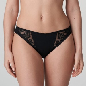 Black Prima Donna Deauville Panties | 8014-EHCJI