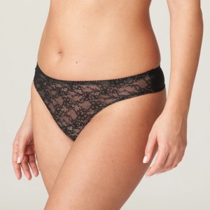 Black Prima Donna Livonia Panties | 3810-PTGCN