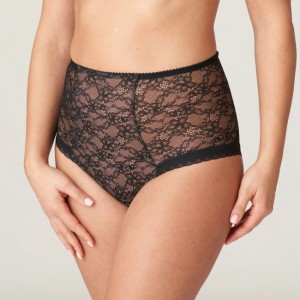 Black Prima Donna Livonia Panties | 9314-DNVAH