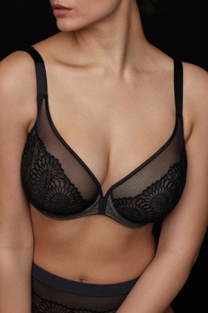 Black Prima Donna Sophora Bras | 1546-WFCYB