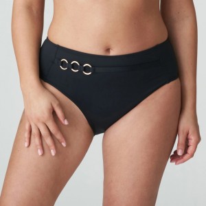 Black Prima Donna Swim Damietta Bikini Bottoms | 5843-PGAEZ