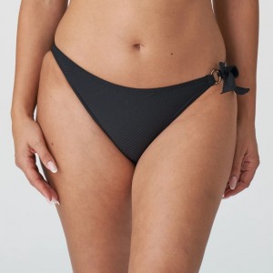 Black Prima Donna Swim Sahara Bikini Bottoms | 2317-AZMFL