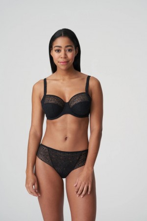 Black Prima Donna Twist Epirus Bras | 8943-ZGIRL