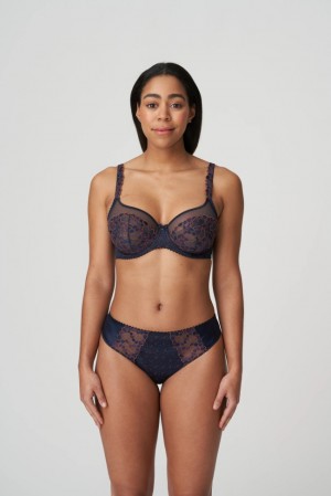 Blue Prima Donna Hyde Park Bras | 8576-JMVZU