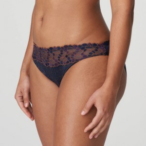 Blue Prima Donna Hyde Park Panties | 0925-TQDKJ