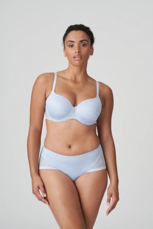 Blue Prima Donna Twist Lumino Bras | 4897-YCGZO