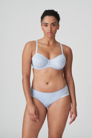 Blue Prima Donna Twist Lumino Bras | 5719-YWIZQ