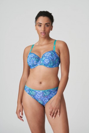 Blue Prima Donna Twist Morro Bay Bras | 4756-YUGKB