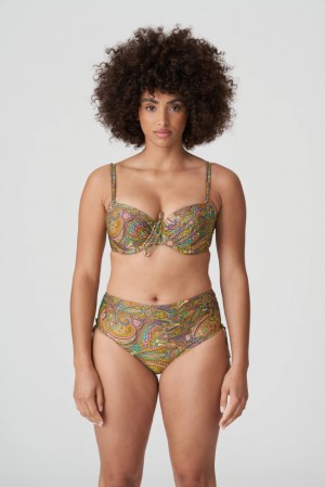 Green Prima Donna Swim Sakarun Bikini Tops | 7436-CRZVT