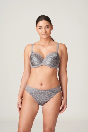 Grey Prima Donna Twist Cobble Hill Bras | 5847-DEFUP