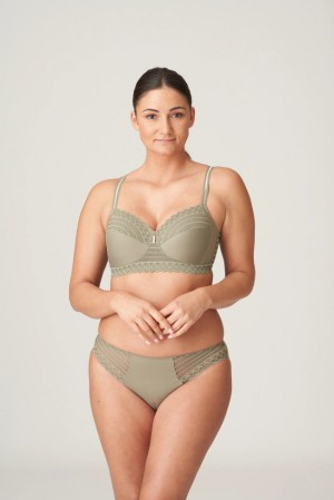 Grey Prima Donna Twist East End Bras | 0864-YPEBD