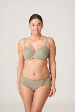 Grey Prima Donna Twist East End Bras | 9752-MOJDE