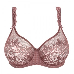 Grey / Brown Prima Donna Madison Bras | 0957-KYPHV