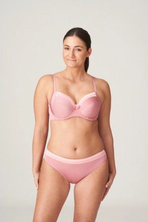 Pink Prima Donna Twist Glow Bras | 6431-ASZFD