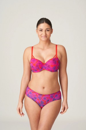 Pink Prima Donna Twist Lenox Hill Bras | 8097-DMLZH