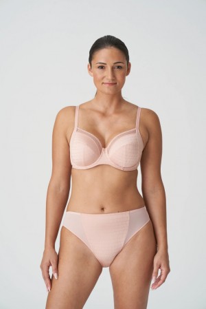 Pink Prima Donna Twist Torrance Bras | 9682-UQFNW