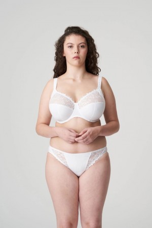 White Prima Donna Deauville Bras | 2417-RVSLB