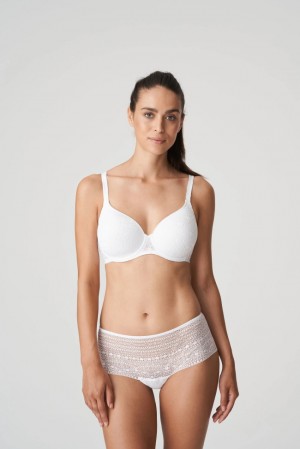 White Prima Donna Twist Epirus Bras | 1578-BROXG