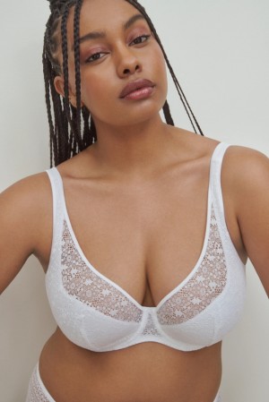 White Prima Donna Twist Epirus Bras | 8526-VNKEZ