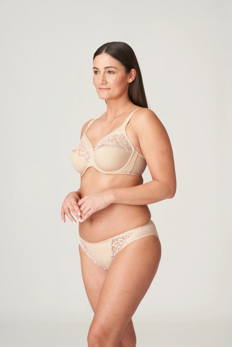 Beige Prima Donna Deauville Bras | 8645-BDMFG