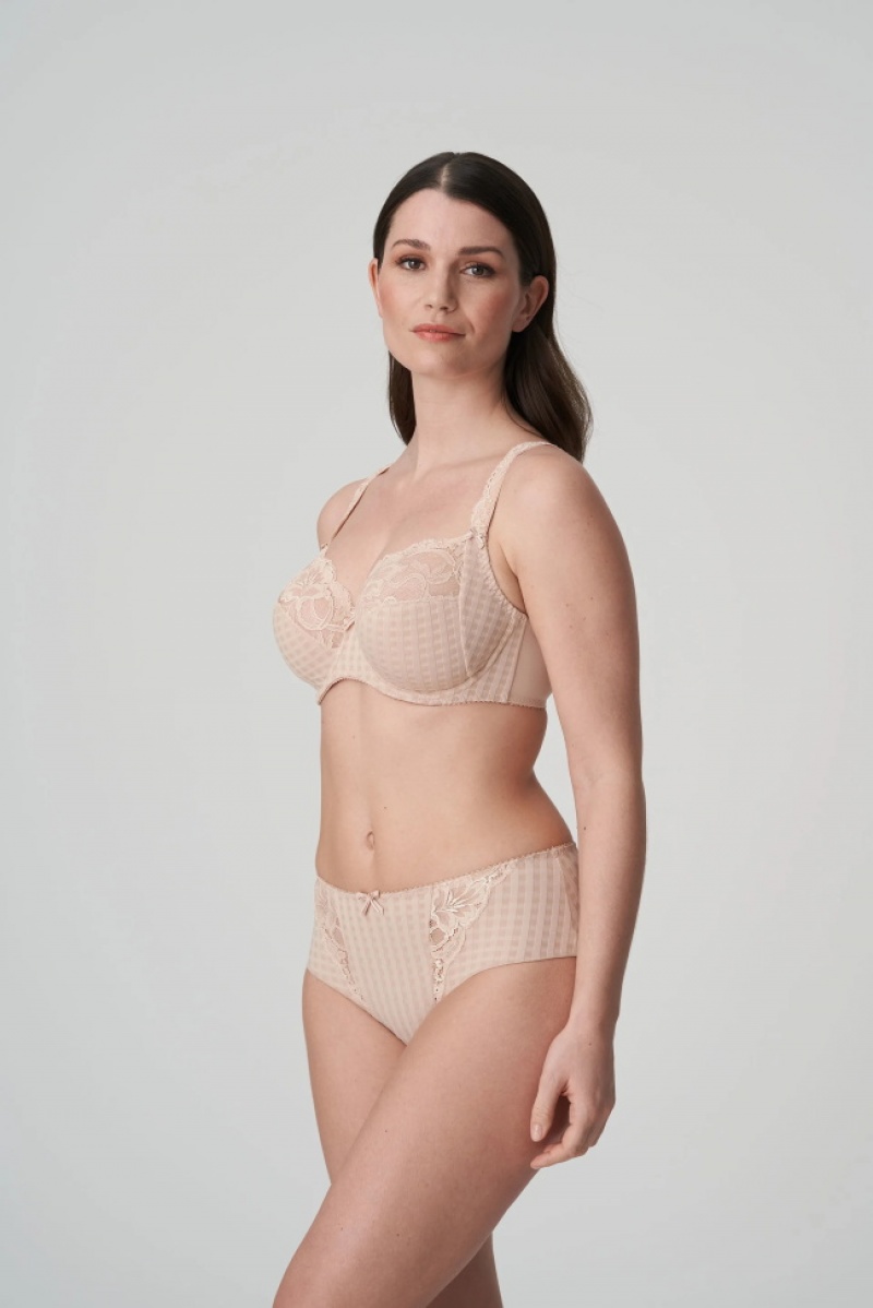 Beige Prima Donna Madison Bras | 9806-QNARW