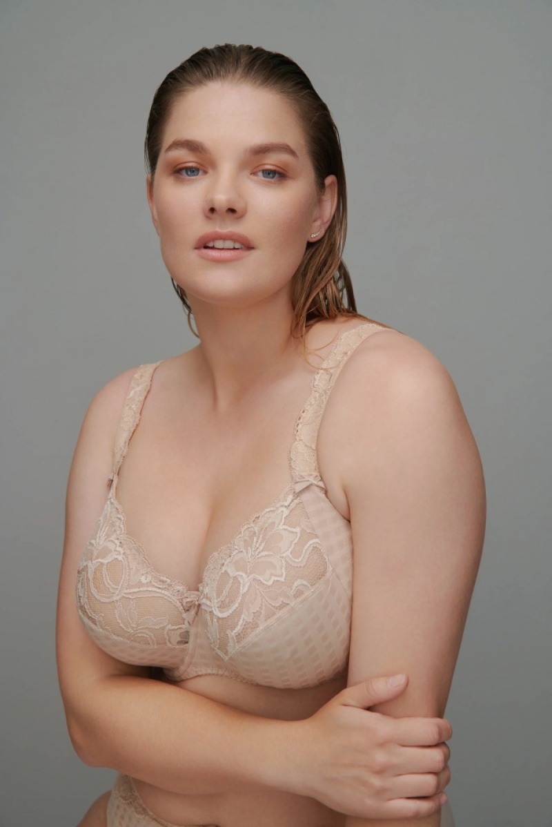 Beige Prima Donna Madison Bras | 9806-QNARW