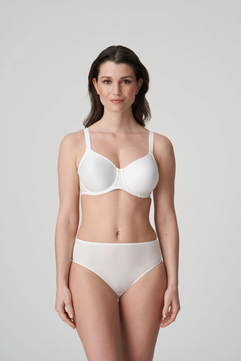 Beige Prima Donna Satin Panties | 4258-TMAXU