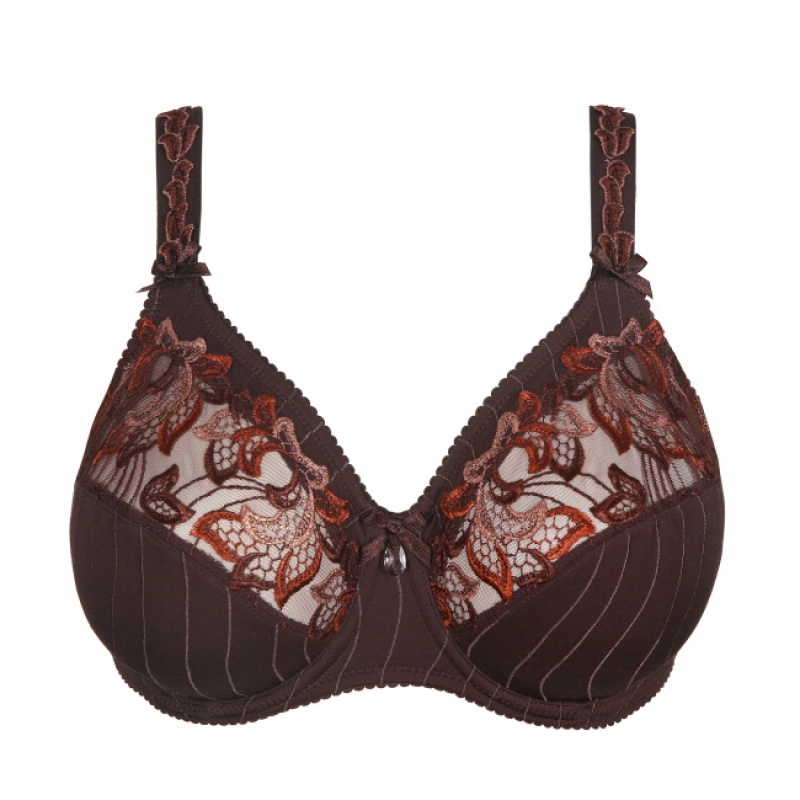 Black Prima Donna Deauville Bras | 8263-AWCPN