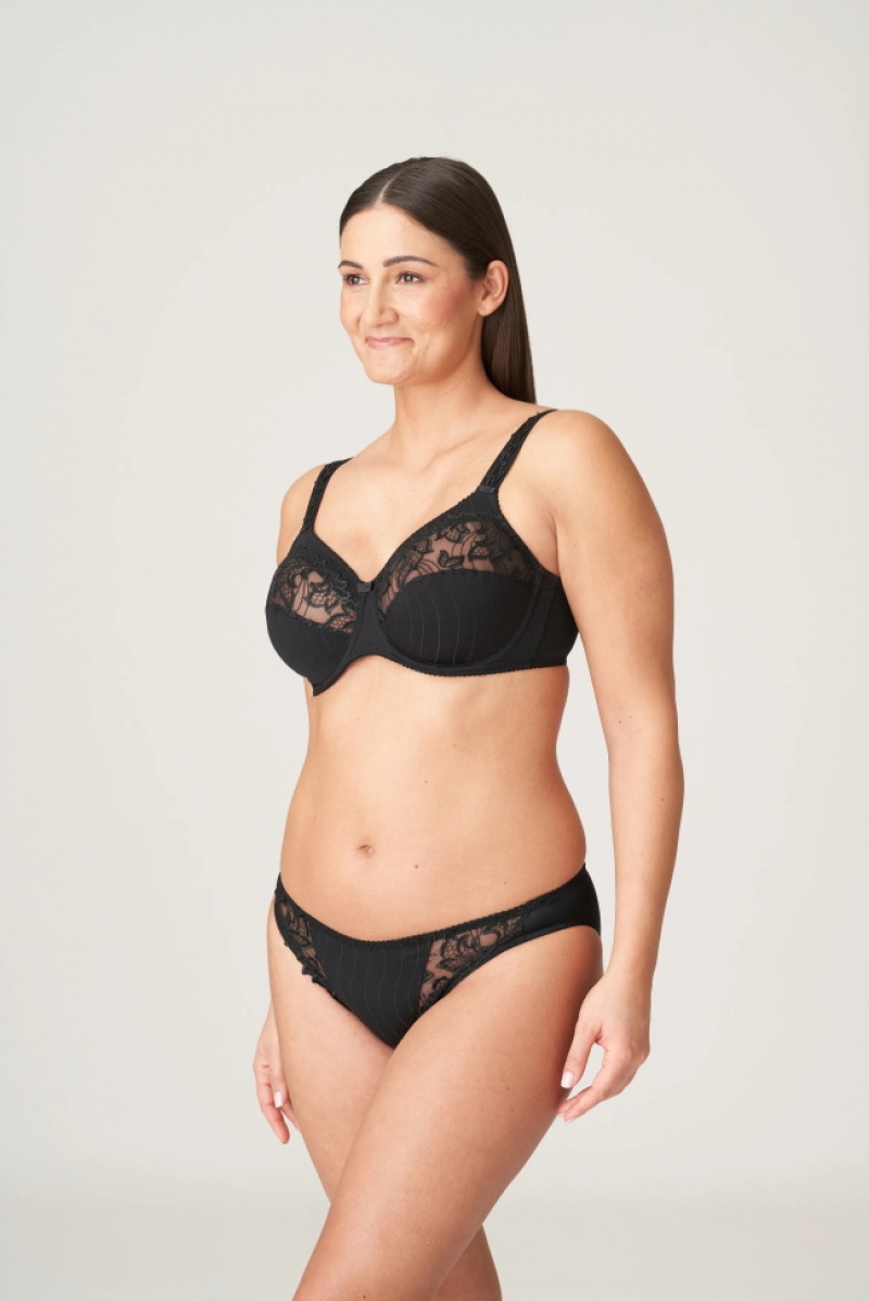 Black Prima Donna Deauville Bras | 9740-BLTAJ