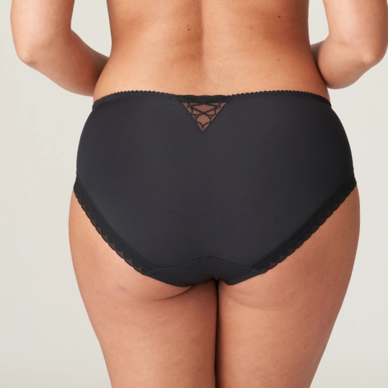 Black Prima Donna Livonia Panties | 5287-HNVDM