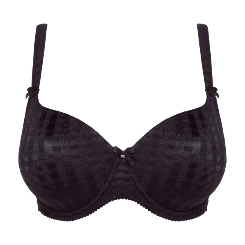 Black Prima Donna Madison Bras | 6903-GYBPR