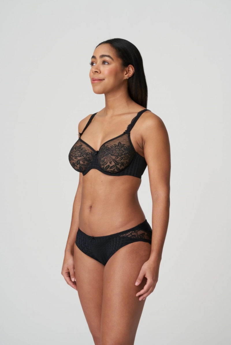 Black Prima Donna Madison Bras | 7209-AFETZ