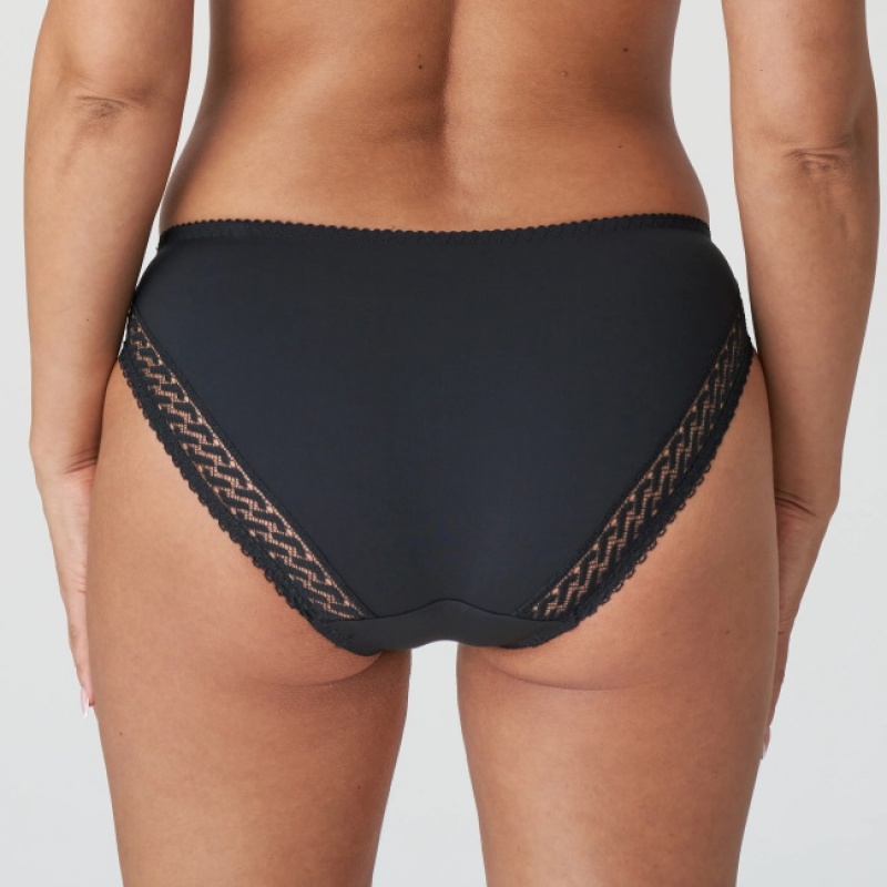 Black Prima Donna Montara Panties | 1438-MHTQC