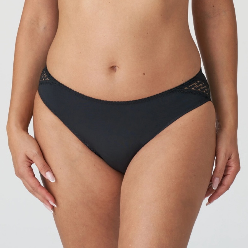 Black Prima Donna Montara Panties | 1438-MHTQC