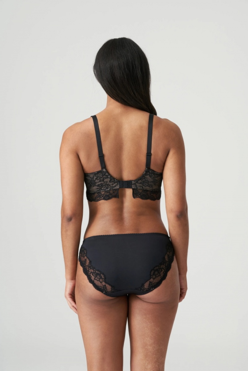 Black Prima Donna Pleasanton Bras | 3068-WUXQI