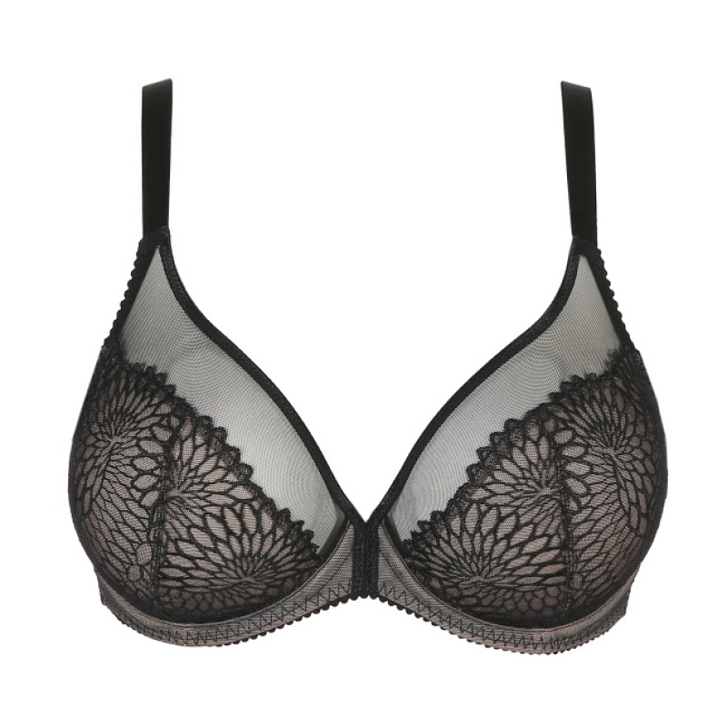 Black Prima Donna Sophora Bras | 1546-WFCYB