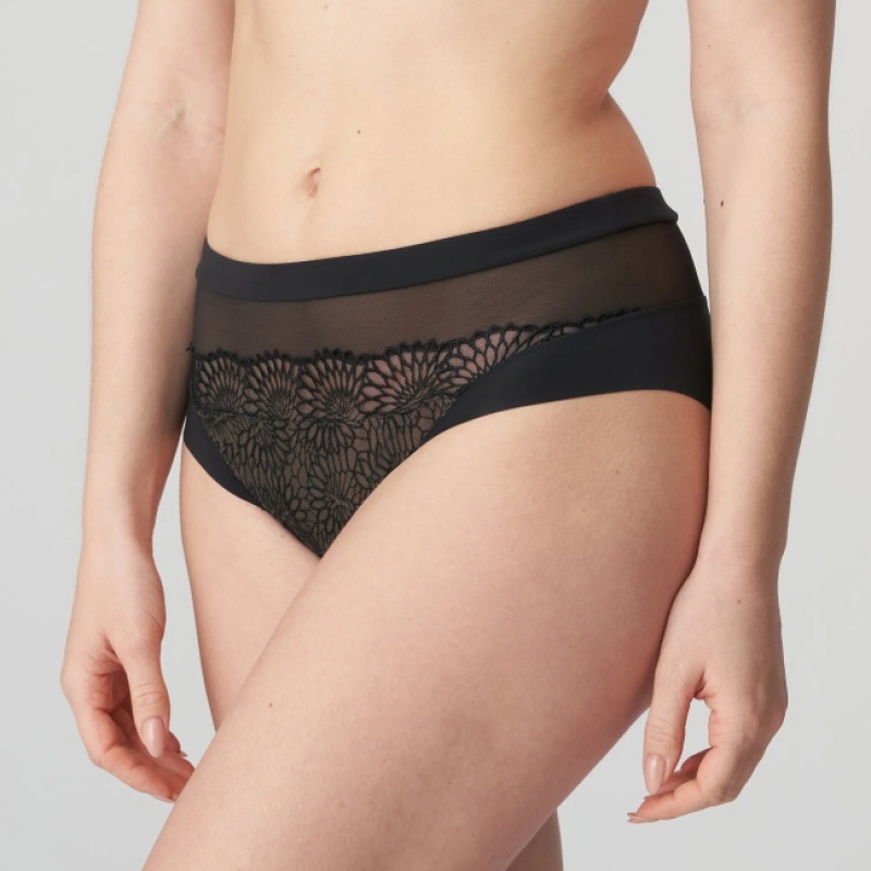 Black Prima Donna Sophora Panties | 4238-XFQDO