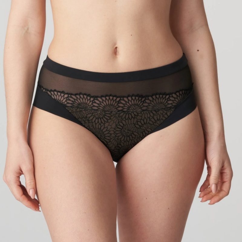 Black Prima Donna Sophora Panties | 4238-XFQDO