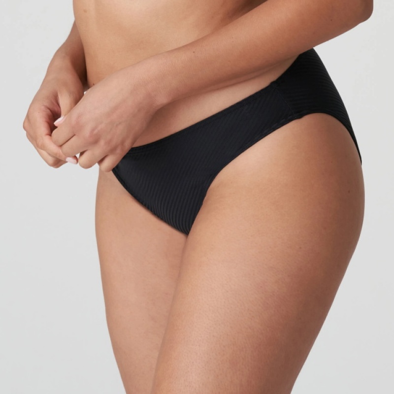 Black Prima Donna Swim Sahara Bikini Bottoms | 4315-INJXV