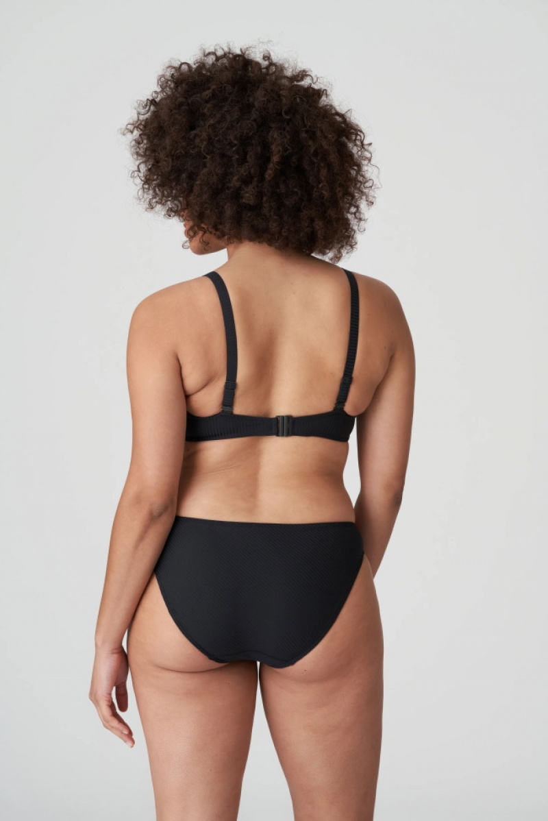 Black Prima Donna Swim Sahara Bikini Bottoms | 4315-INJXV