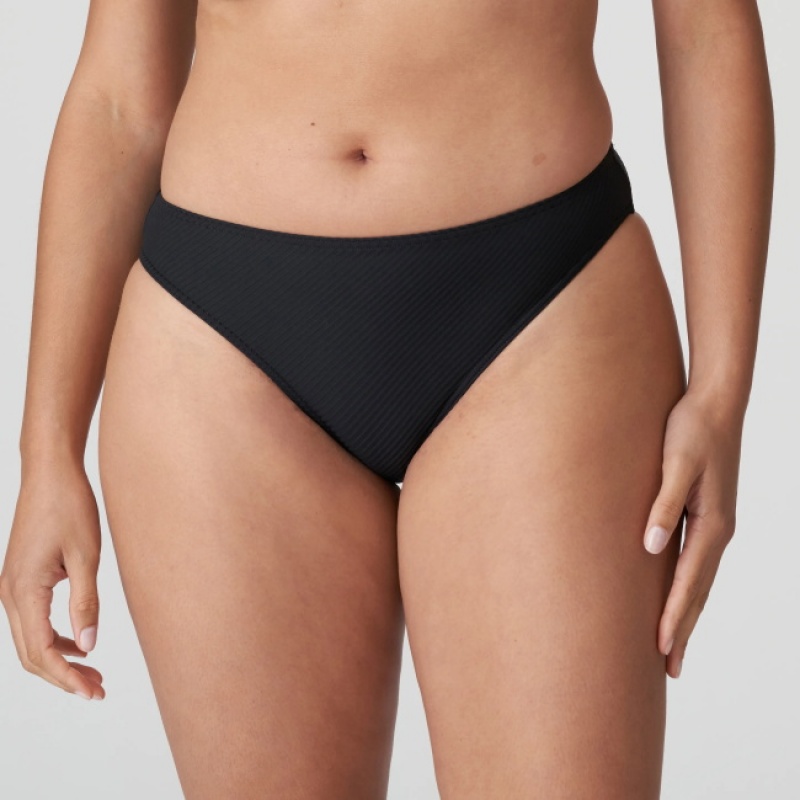 Black Prima Donna Swim Sahara Bikini Bottoms | 4315-INJXV