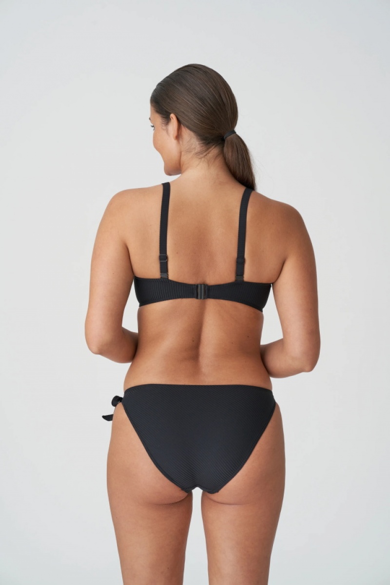 Black Prima Donna Swim Sahara Bikini Bottoms | 2317-AZMFL