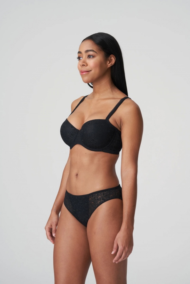 Black Prima Donna Twist Epirus Bras | 4062-GQIOH