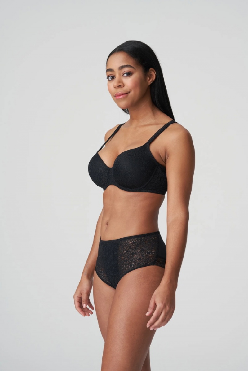 Black Prima Donna Twist Epirus Bras | 4723-KYLBH