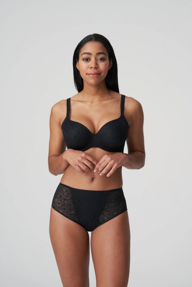 Black Prima Donna Twist Epirus Bras | 4723-KYLBH