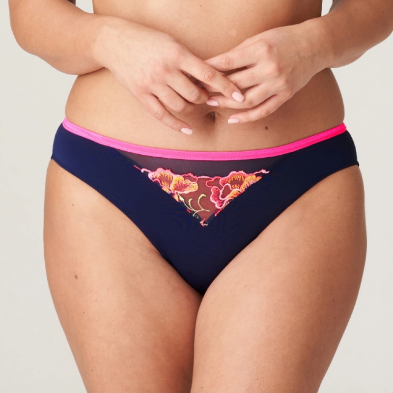 Blue Prima Donna Devdaha Panties | 0951-RXQWH